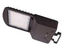 150 Watt LED Parking Lot Area Light - Trunnion Mount - 21000 Lumens - 5000K Daylight - 120-277V - Bronze Finish