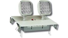LED Recessed Emergency Lights - Commercial Safety Lights With 90 Minute Battery Back Up - Choose Your Finish