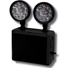 Wet Location Remote Capable LED Emergency Unit (Black)