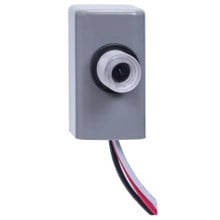 LED Electronic Photocontrol Photocell Sensor Button for Outdoor Lighting, 120-277 V