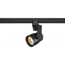 Art Gallery LED Track Lighting Fixture with Angle Arm - Black Finish - 36 Deg Beam - 820 Lumens - 3000K Soft White -12 Watt - 120V - Dimmable - 3 Contact Halo Style