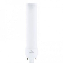 LED PL Retrofit Lamp for 2 or 4 Pin CFL Bulbs - Replaces 26 Watt- G24d, GX24d, G24q / GX24q Base Lamps - Magnetic Ballast Compatible or Bypass, 3000K and 920 Lumens