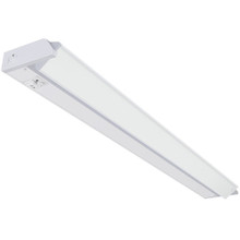 33 Inch LED Undercabinet Light - 16 Watt - 900 Lumens - Color Selectable 27K/30K/40K - 120V - White Finish - Dimmable With Adjustable/HI-Low Switch