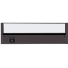 12 Inch LED Undercabinet Light - 5 Watt - 275 Lumens - Color Selectable 27K/30K/40K - 120V - Bronze Finish - Dimmable With Adjustable/HI-Low Switch