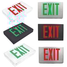 LED Die Cast Exit Signs - Durable Exit Fixtures With Multiple Option For Letter and Housing Colors