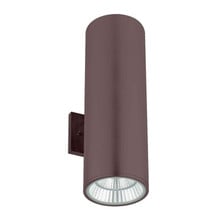 LED Sconce Cylinders - Modern Wall Mounted Light Fixtures - 120V -Many Options For Size, Finish and Wattage - Color Temperature  Selectable