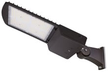 300 Watt LED Parking Lot Area Light - Adjustable Pole Mount - 42000 Lumens - 5000K Daylight - Type 5 Lens - 120-277V - Bronze Finish