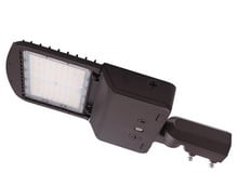 150 Watt LED Parking Lot Area Light - Slipfitter Mount - 20800 Lumens - 5000K Daylight - 120-277V - Bronze Finish