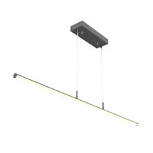 LED Decorative Linear Tube Lights - Suspended Indoor Pendant Fixtures - Multiple Sizes and Wattage Options