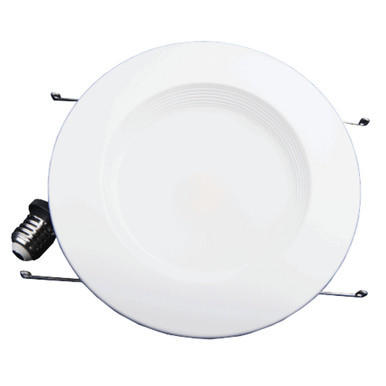 Superior Lighting L75DR56D3527K-1 - 6 Inch LED Recessed Downlight - 11 Watt - 800 Lumens - 2700K Warm White Baffle Trim- 120V - Recessed Can Required - Dimmable