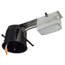 4 Inch Shallow Recessed Housing For Remodel - Insulated Ceiling And Air Tight Rated - TP24 Connector -120V - UL Listed