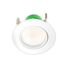 LED Gimbal Downlights - Modern Recessed Can Lights - 120V - Choose from 4 or 6 Inch - Multiple Color Temperatures