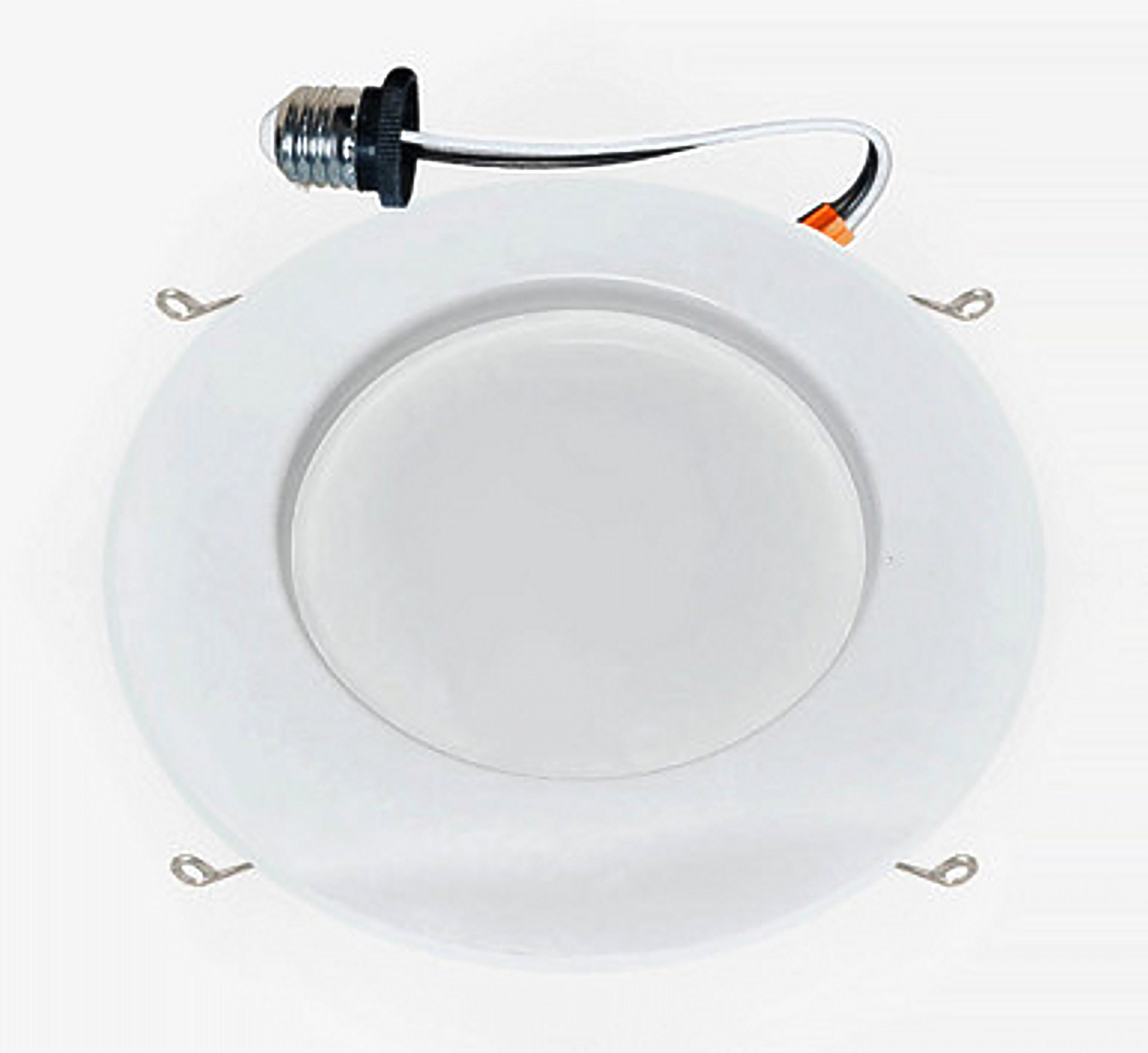 Superior Lighting L11DR56D3527K95-S - 6 Inch LED Recessed Downlight - 11 Watt - 700 Lumens - 2700K Warm White Smooth Trim- 120V - Recessed Can Required - Dimmable