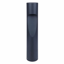 LED Garden Pathway Bollard Light - 15 Watts 1500 Lumens - Color Selectable 30K/40K/50K - 26 Inches Tall - 120-277V - Black Finish