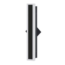 Decorative Edge Lit LED Wall Sconce - 36'X3' - 30 Watt - Max Lumens 2534 - Color Temperature Selectable 30K/40K/50K - 120-277V - Black Finish