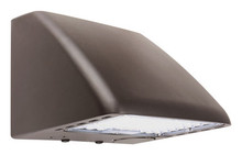 45 Watt LED Cut Off Wallpack - 6400 Lumens - 5000K Daylight - 120-277V - Bronze Finish