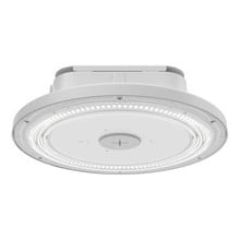 LED Round Up/Down Canopies - Modern Commercial Ceiling Lights - Options For Wattage And Motion Sensor Available