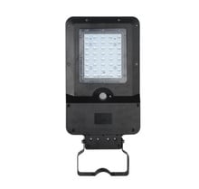 LED Solar Dusk to Dawn Light - 15 Watt - 1600 Lumens - 6000K Daylight - Wall or Post Mount - with PIR Motion Sensor