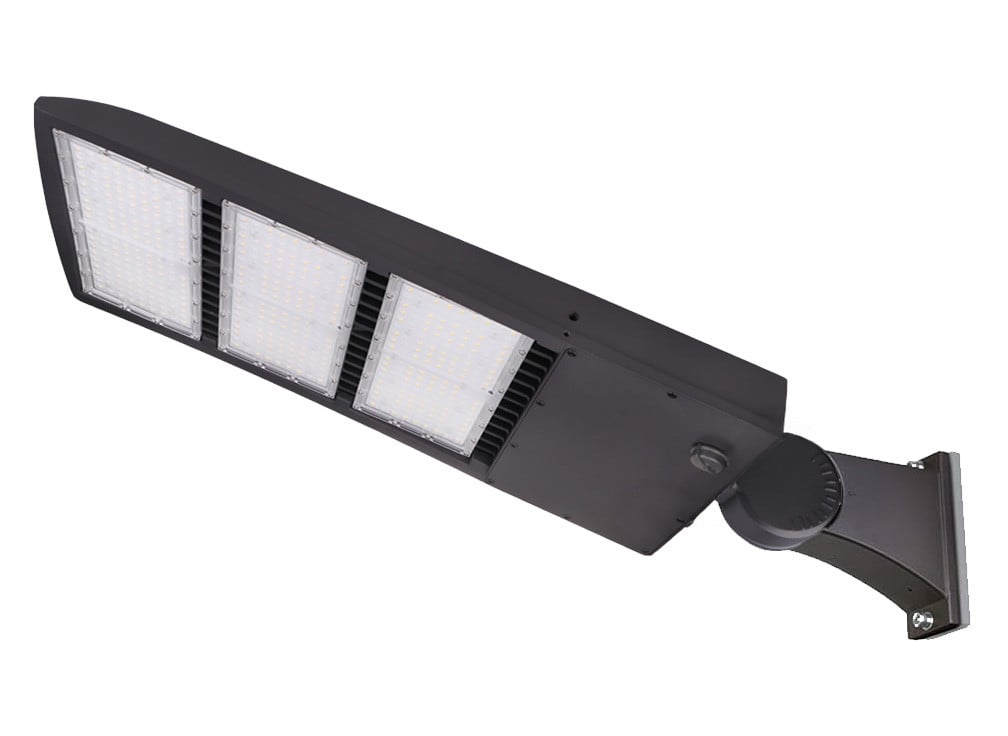 450W LED Parking Lot Area Light - 5000K Daylight - 57300 Lumens - 120-277V - Adjustable Pole Mount