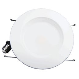 Superior Lighting L11DR56D3527K95 - 6 Inch LED Recessed Downlight - 11 Watt - 700 Lumens - 2700K Warm White Baffle Trim- 120V - Recessed Can Required - Dimmable