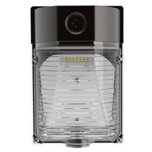 26 Watt LED Mini Wallpack With Photocell - 3500 Lumens - Color Selectable 30K/40K/50K - 120-277V - Bronze Finish
