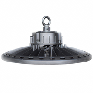 Superior Lighting HB200W27V50K-TCP 200 Watt Round High Bay Light - 27,000 Lumens - 5000K Daylight - 120-277V - Black Finish